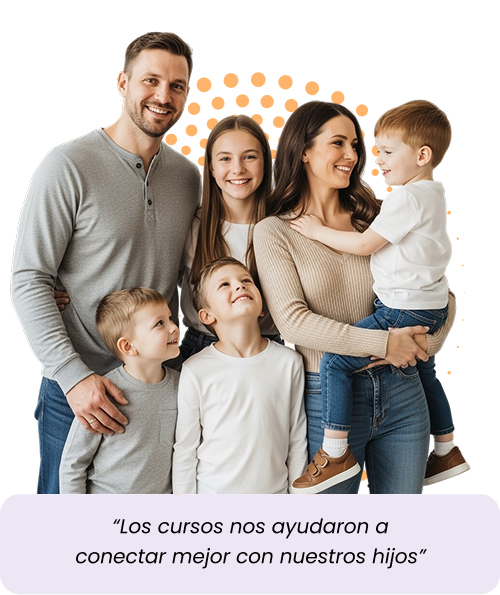 Los cursos nos ayudaron a conectar con nuestros hijos